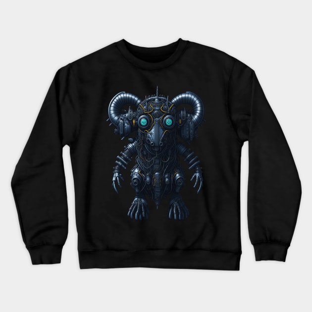 Electric Sheep Crewneck Sweatshirt by Houerd